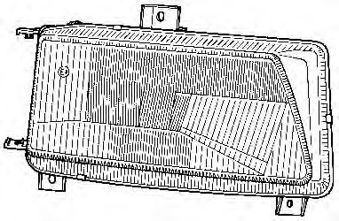VAN WEZEL 4912944v -  Основная фара